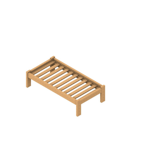 Branik jednolůžko 200x80 cm